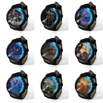 

Fortnites LED Touch Screen Watch Cartoon Fortress Night Wristwatches Fashion Men Women Students Waterproof Watch Birthday Gifts