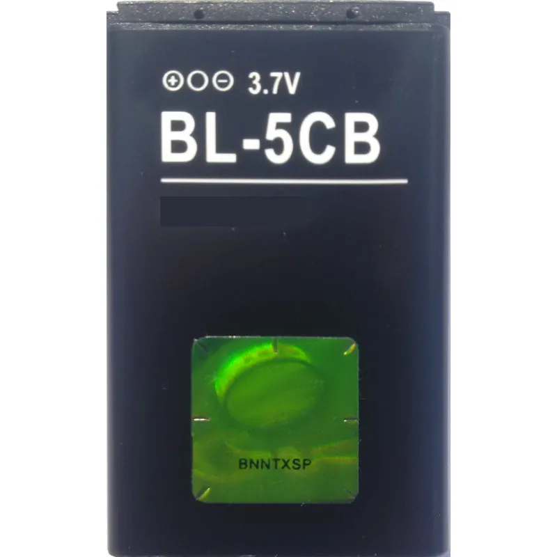 Аккумуляторная батарея BL-5CB для Nokia C1-01 C1-02 100 101 105 105-2017 106 109 111 113 1280 1616 1800 ( BL5CB BL 5CB BL5 )