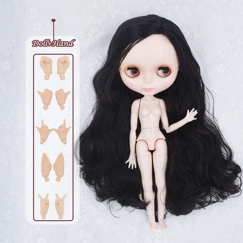 Neo Blyth кукла на заказ, NBL блестящее лицо, 1/6 OB24 BJD, шарнирная кукла на заказ, куклы Blyth для девочки, подарок для коллекции NBL 01 - Цвет: HNBL19