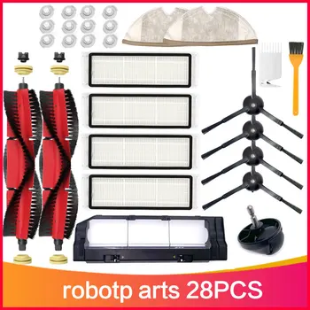 

Wheel Main Brush Side Brushes HEPA Filter Mop Cloth Dishcloth for Xiaomi Roborock S5 Max Robotic Vacuum Cleaner