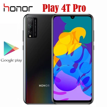 

Original Official Honor Play 4T Pro Smartphone Kirin 810 Octa Core 6.3inch OLED 48MP Triple Cam Super Charge Android 9 4000Mah