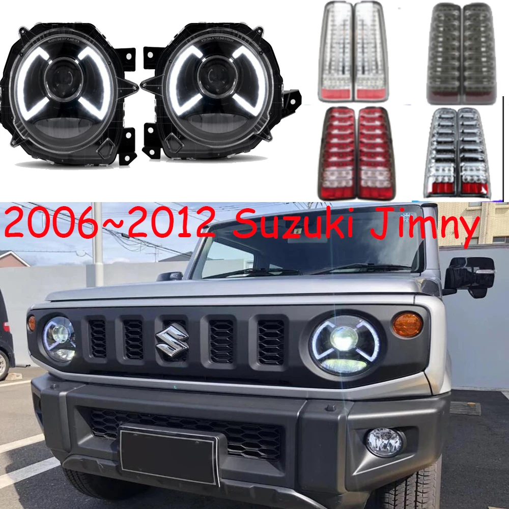 2006~ 2012y Автомобильные фары для Suzuki Jimny автомобильные аксессуары светодиодный DRL HID ксенон, противотуманная фара для Jimny