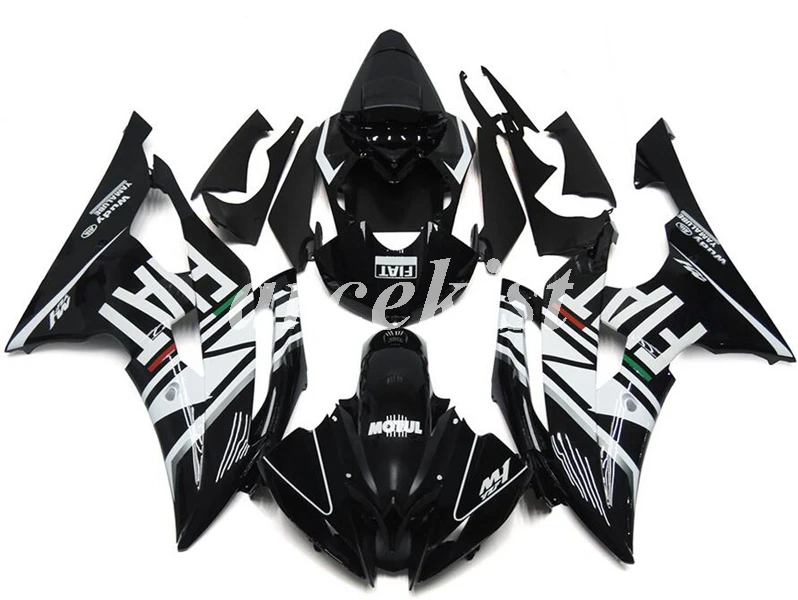 ABS литья под давлением Обтекатели комплект подходит для YAMAHA YZF-R6 2008- 08 09 10 11 12 13 14 15 16 Кузов Набор серый