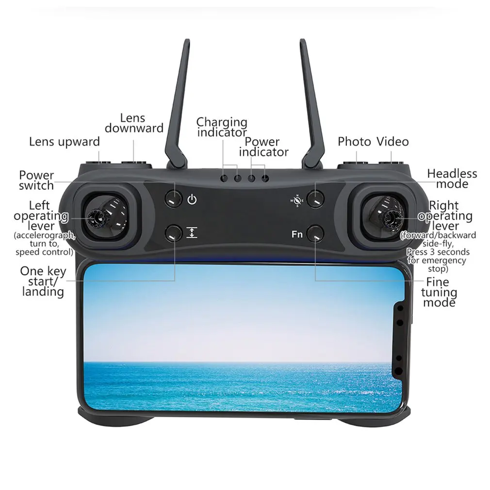 KF607 gps складной Дрон регулируемая камера s жесты фото Квадрокоптер оптический RC самолет с 1080P HD 5G широкоугольная камера