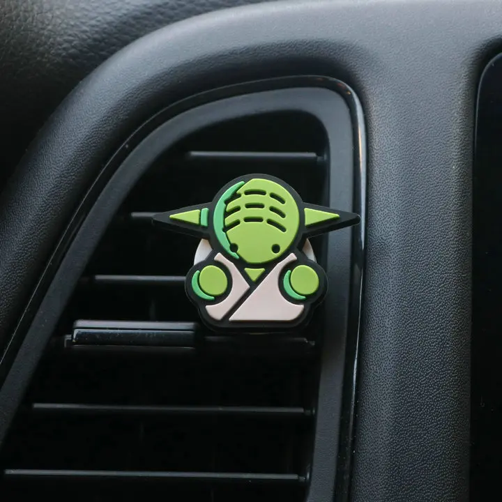 Cartoon Air Freshener Perfume Car Diffuser Smell Car Interior Accessories Air Condition Vent Outlet Fashion Cool - Название цвета: Yoda