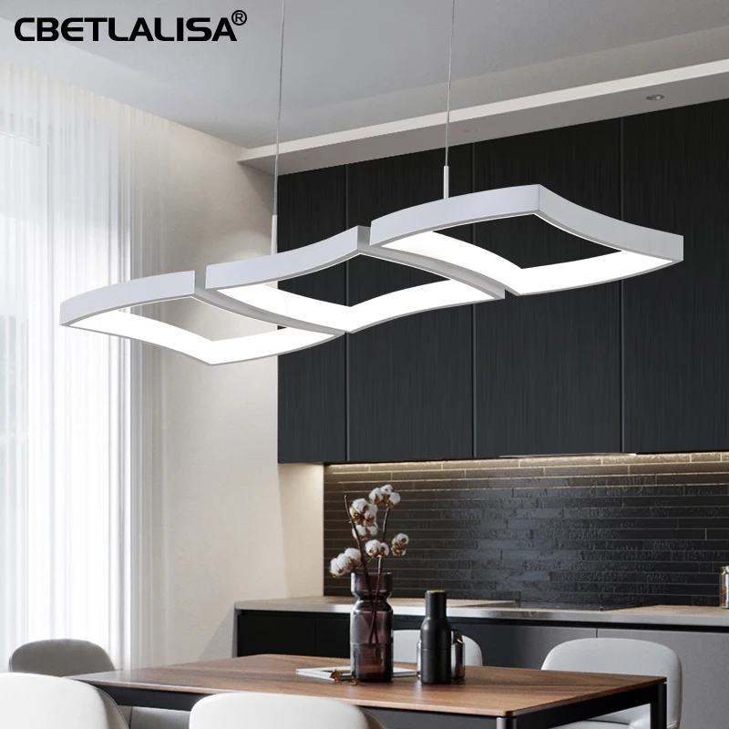 LED современный светодиодный люстра для гостиной столовой гарантия 3год