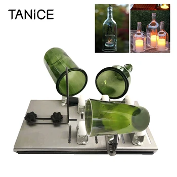 

TANiCE 18Pcs Adjustable Glass Bottle Cutter Cutter Set DIY Machine For Cutting Wine Beer Whiskey Glass Tool Kit Accessories