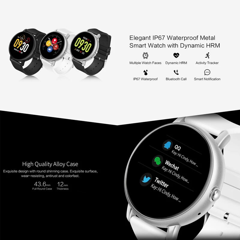 ESEED S666 Smart Watch men ip67 waterproof Heart Rate music control bluetooth call smartwatc for samsung apple phone watch
