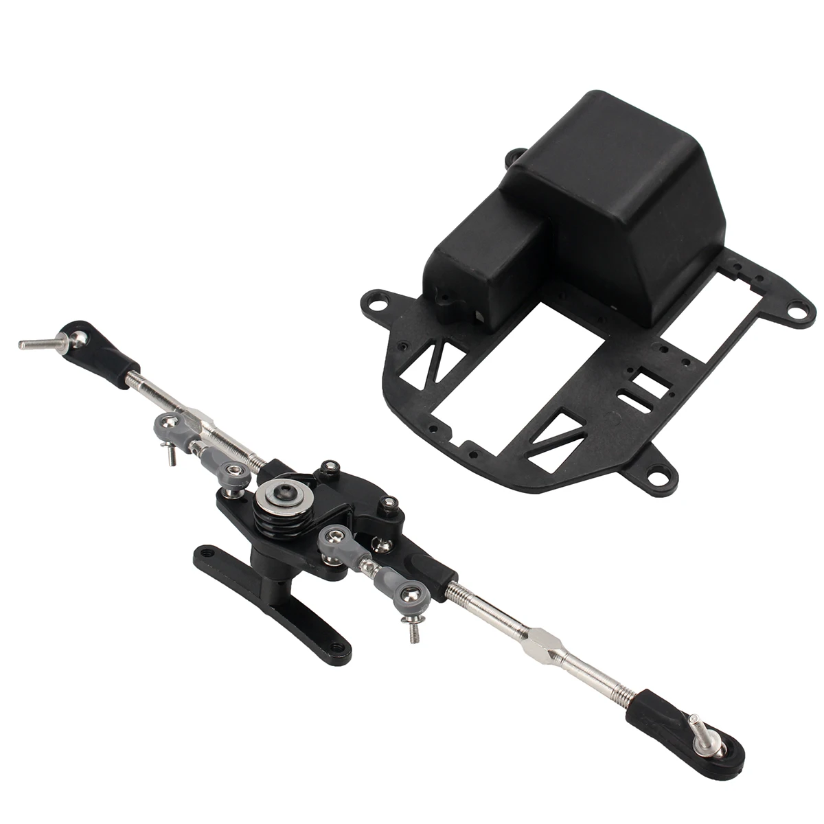 

Hot 1:5 TURN SYMMETRIC TURN SYMMETRIC STEERING SET FOR HPI KM ROVAN BAJA 5B SS King Motor (Plastic Rod Version)