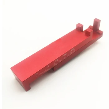 

Accurate Scale 0-50mm T1 0-40mm T2 Rulers Woodworking Gaps Measuring Ruler Line Sawtooth Ruler Marking Tool