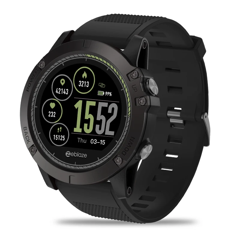 

VIBE 3 HR IPS Color Display Sports Smartwatch Heart Rate Monitor IP67 Waterproof Smart Watch Men For IOS & Android