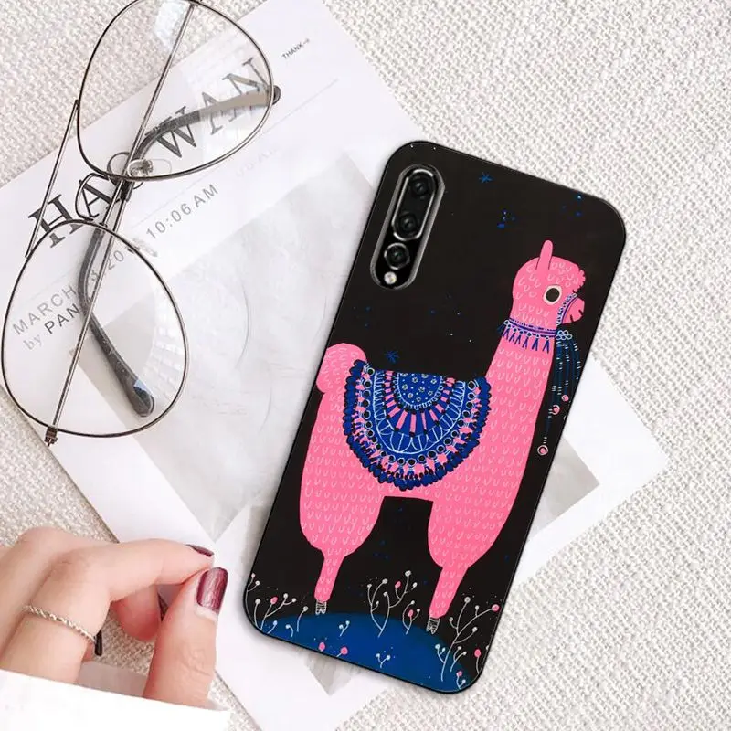 Cartoon Lama Llama Alpacas Animal