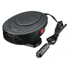 500W Home Heating Cooling Parts Auto Car Heater Cooler Dryer Fan 12V/24V Portable Electric Heater Defrosting Snow Removal
