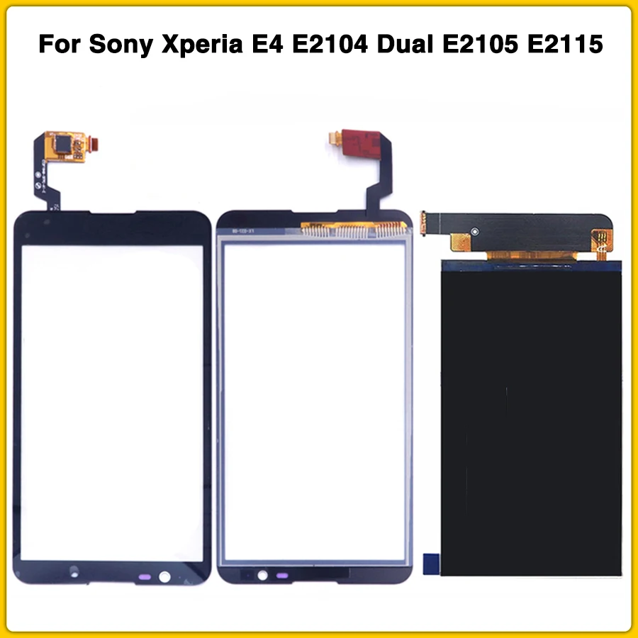 Новый сенсорный ЖК экран E4 для sony Xperia E2104 Dual E2105 E2115 E2124 дисплей Сенсорная панель