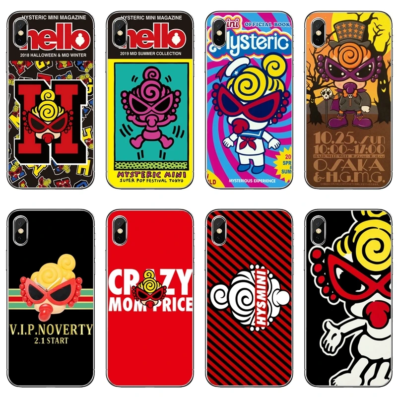 For iPhone 11 pro XR X XS Max 8 7 6s plus SE 5s 5c iPod Touch 5 6 cover case Japan Fashion hysteric mini