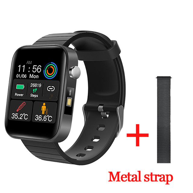 2022 NEW T68 Smart Watch men women Body Temperature Measure Heart Rate Blood Pressure Oxygen Smart Bracelet