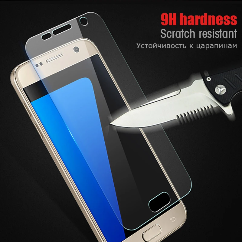 Экран протектор для samsung Galaxy S5 Neo S6 S3 J5 J500 J7 J1 край мини J3 A5 A3 G530 анти-шок 2.5D защитная пленка