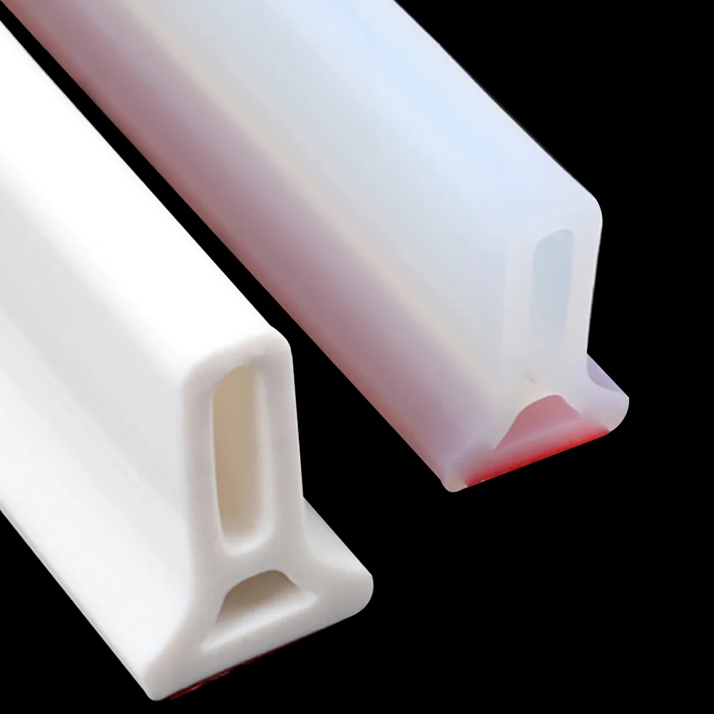 Household Strip Water Stopper Silicone Solid Bathroom Kitchen Blocker Collapsible Home Floor Wet Separation Shower Barrier Flood