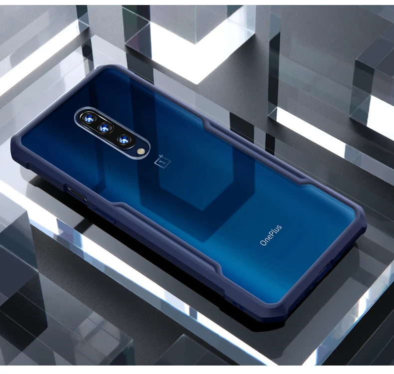 Для Oneplus 7 Pro роскошный 3D лазер покрытие прозрачный акриловый+ ТПУ XUNDD чехол для телефона для One Plus 7 Oneplus7 кольцо защитный чехол