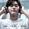 Baseus D02 Pro Wireless Bluetooth Headphones HIFI Stereo Earphones Foldable Sport Headset with Audio Cable foriPhone tablet ► Photo 2/6