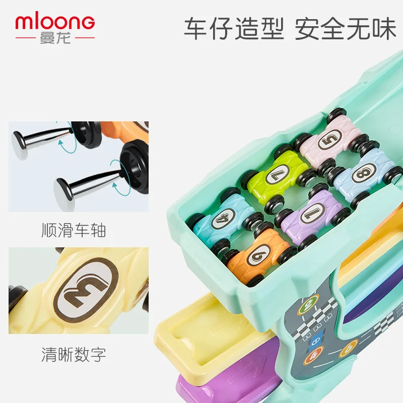 

Man Dragon Boy Toy 1-2 a Year of Age Early Education Children Camera Track hua xiang che Toy Car Baby Toy Car 3-Year-Old