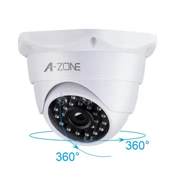 

Dummy Fake Camera Home Simulation Surveillance Security CCTV Dome Camera Mini Flashing LED Light Fake White Simulation Camera
