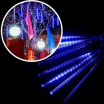 

30CM Meteor Shower Rain Tubes Festival Lighting Decorative Led Outdoor Garland Fairy Christmas Tree Luci Natalizie Navidad