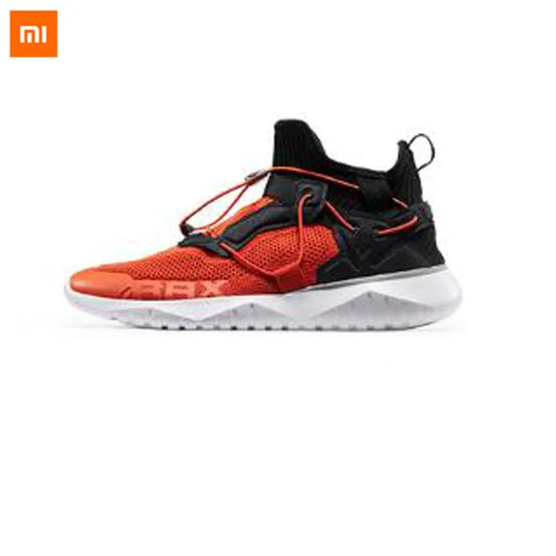 Xiaomi RAX дышащие Летающий ткань амортизирующие кроссовки EVA легкая мягкая удобная умные спортивные кроссовки - Цвет: Orange 43
