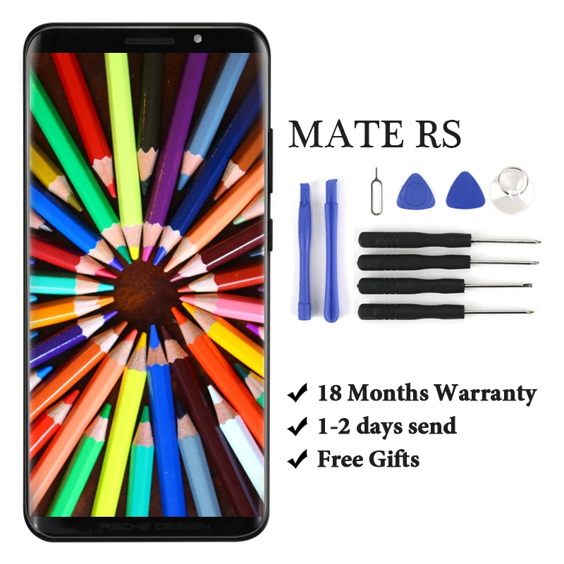 Для HUAWEI Mate RS LCD с сенсорным экраном без отпечатка пальца ЖК-дигитайзер для