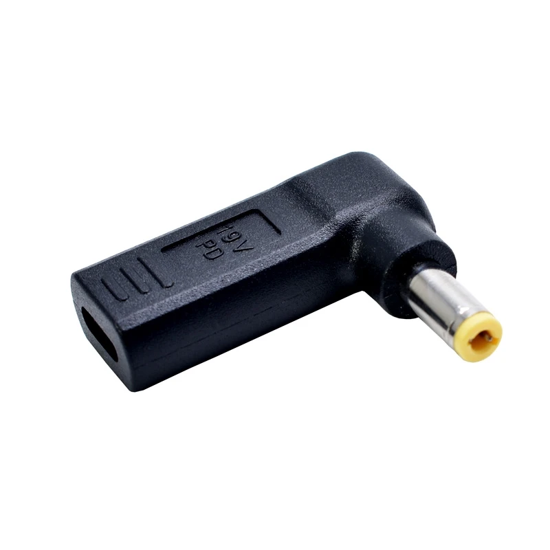 Usb type-C Женский к DC5.5* 2,5 мм мужской ноутбук адаптер питания интерфейсный адаптер