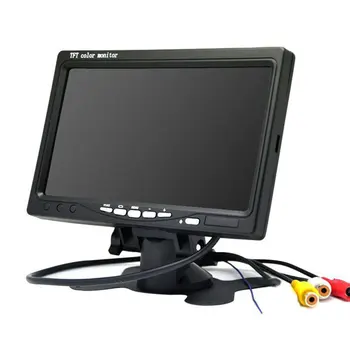 

7" TFT LCD Color HD Screen Monitor for Car CCTV Reverse Rear View Backup Camera headrest monitor hud obd head up display
