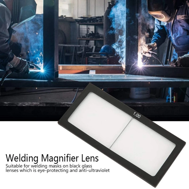 1pc 1.0/1.5/2.0/2.5/3.0 Diopter Welding Helmet Mask Glass Magnifying Replace Lens For Construction Welding Eye-Protecting Welder
