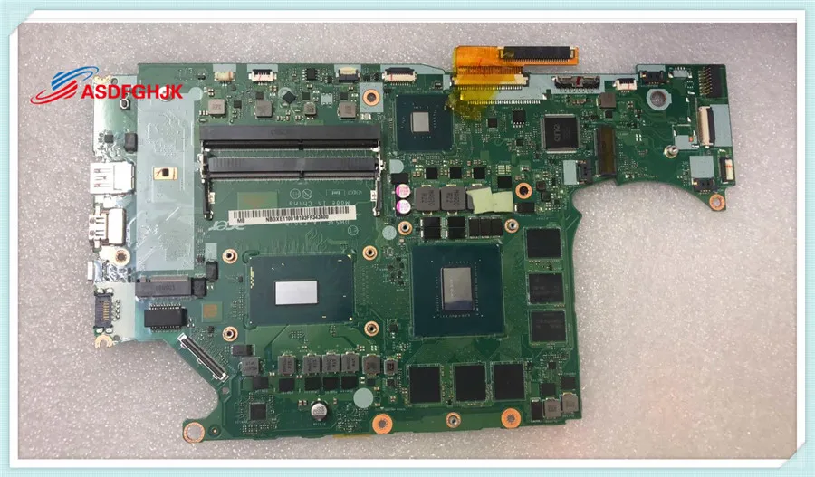 Acer Predator PH315-51-78NP I7-8750H GTX1060 Motherboard LA-F991P ...