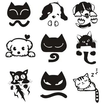 

Cartoon Switch Sticker DIY Waterproof Removable Living Room Kitchen Switch Sticker Socket Animal Creative Switch Sticker Reuse