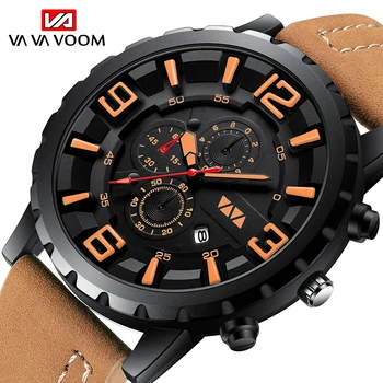 

Man Military Watch Top Brand Luxury Fashion Calender Men Quartz Wristwatches Business Big Dial Waterproof Watches Mens 2020 New
