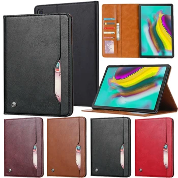 

PU Leather Flip Stand Case For Samsung Galaxy Tab S5E 10.5 Case With Card Slot Shockproof Protect Cover For SM-T720 SM-T725