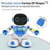 One-Click Demo Intelligent Programming Remote Control Robot Dynamic Music Parent-Child Companionship LED Lights RC Toy For Kids 2