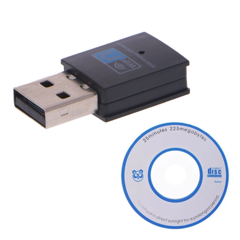 Мини 300 Мбит/с USB2.0 WiFi 802,11 n/g/b Соединительная плата локальной компьютерной сети беспроводной адаптер ключа