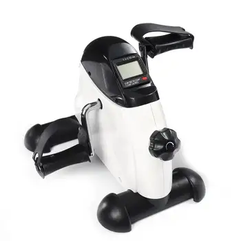 Mini Pedal Exercise Bike Trainer LCD Display Indoor Cycling Bikes Stepper Arm/Leg Physical Therapy Home Gym Fitness Equipment 1