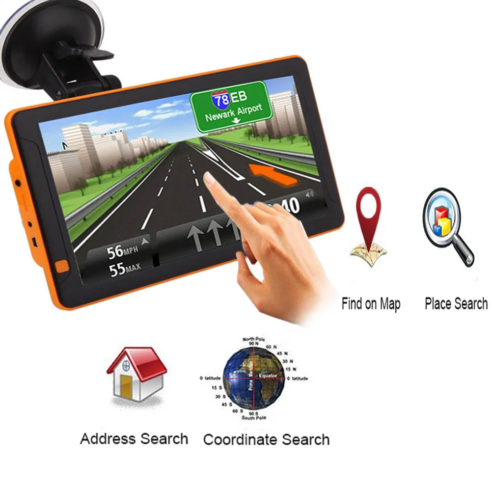 Car Navigator GPS 9 inch HD LCD capacitive screen 256MB Navitel