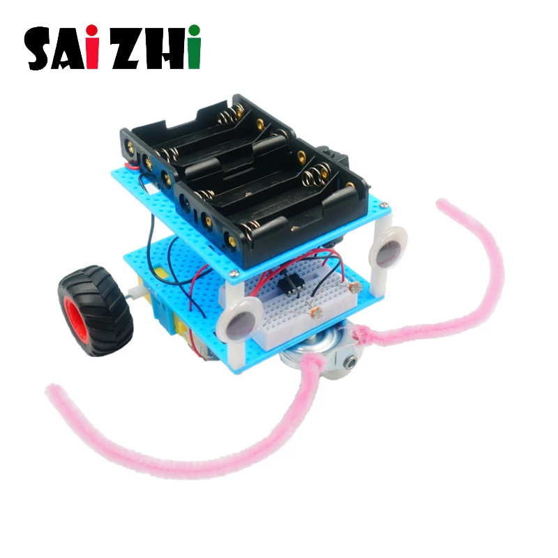 Saizhi DIY светильник поиска тележка наука модель игрушка для детей Дети физики