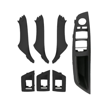 

7Pcs Car Inner Door Handle Window Lift Switch Armrest Panel For-BMW 5 Series F10 F11 F18 2010-2017 RHD 51417225875