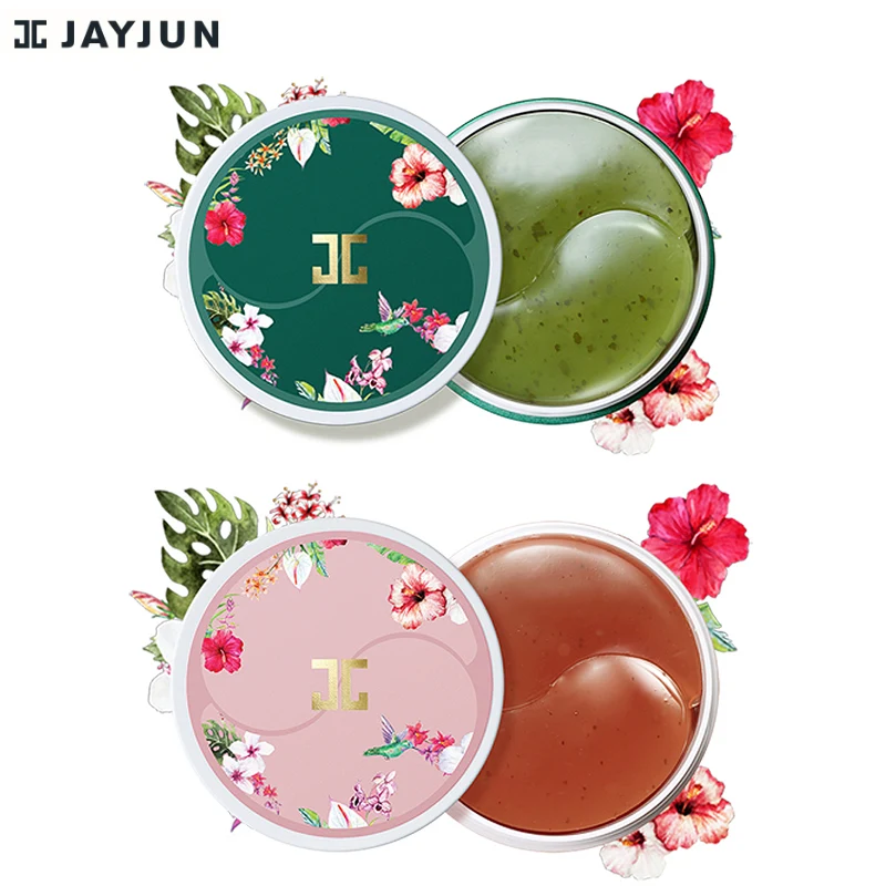 Eye-Gel-Patch Under-Eye-Mask Hydrogel Dark-Circle Anti-Wrinkle Brighten JAYJUN Green-Tea/roselle