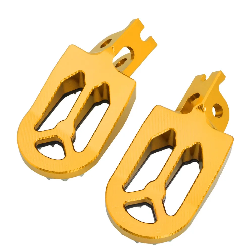 CNC мотоцикл подножки педали отдых подножки для SUZUKI RM Z250 2005-2006 KX250 2005-2008 KX250F 2005