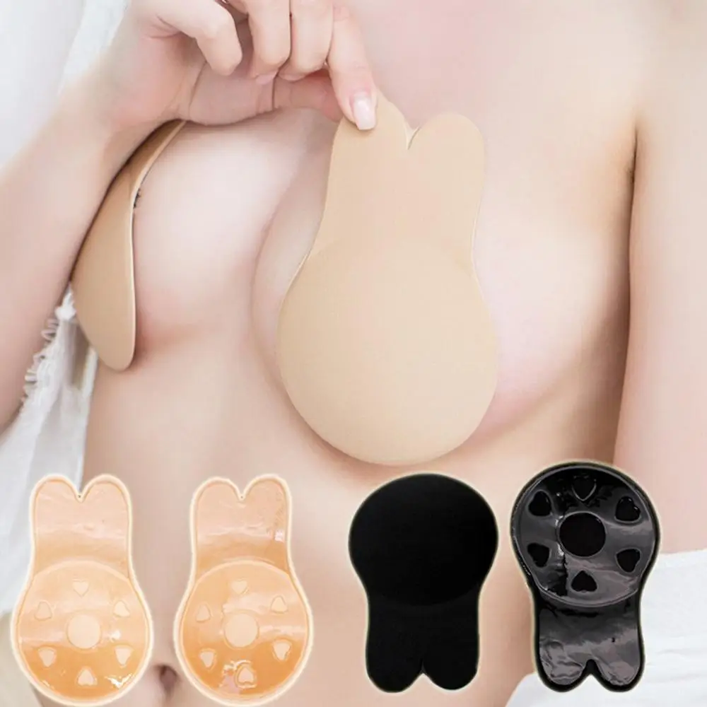 

XXL/XXXL Invisible Breathable Adhesive Nipple Covers Pads Body Breasts Stickers Paste Anti Emptied The Chest Paste Bra