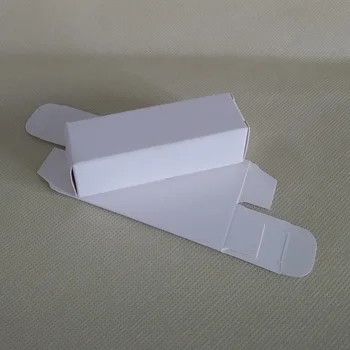 

special order 100pcs 5*5*13cm White Paper Packaging Boxes
