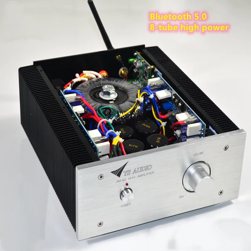 AM-60 HiFi усилитель мощности DIY усилитель мощности класс А класс AB опционально bluetooth 5,0