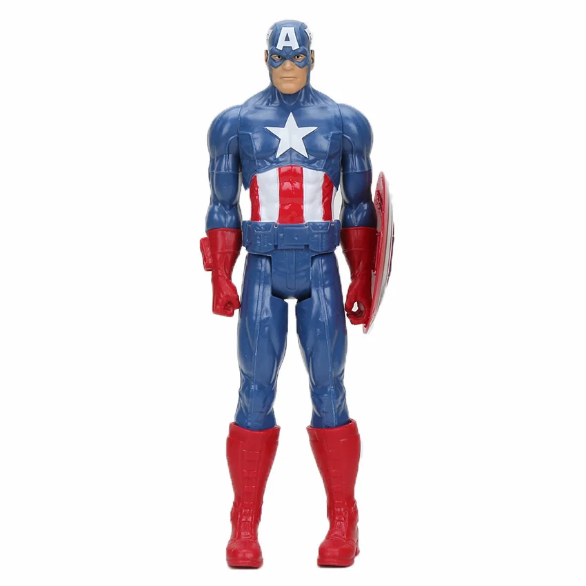 blue american opp 29 см Marvel Капитан Мстители 4 игрушки Бесконечность войны танос фигурки Титанов серии героев фигурка Коллекционная модель игрушки - Цвет: blue american opp