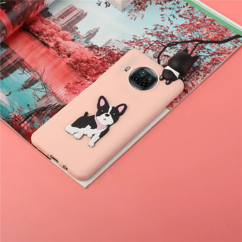 on For Xiaomi Mi 10T Lite Case Mi 10t 10 T Lite 5G 3D Soft Silicone Phone Case for Xiomi MI10T Pro 10TLite Cover Bumper Coque case for xiaomi