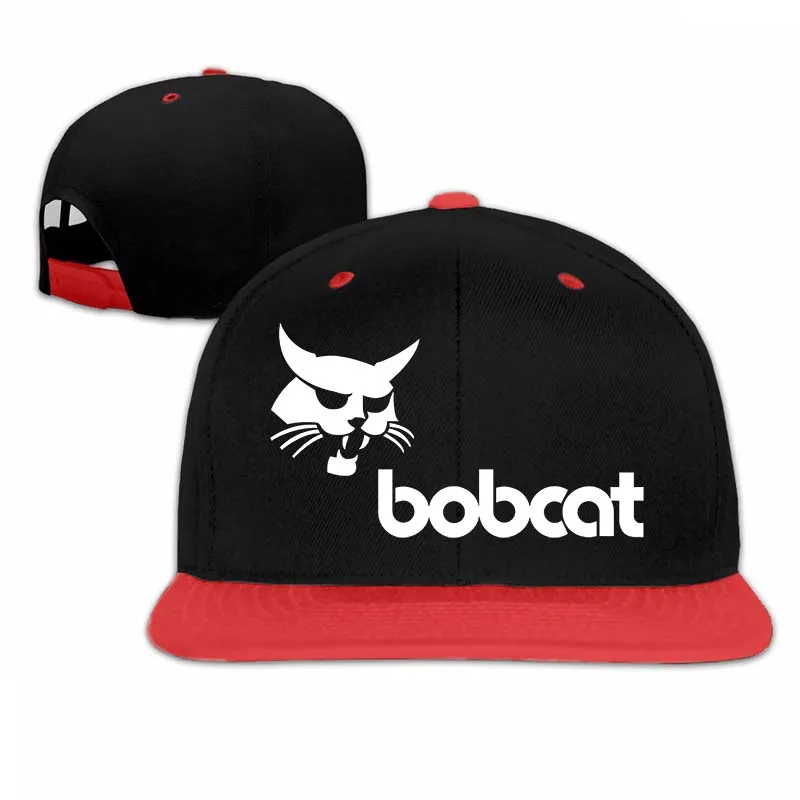 Бейсбольная кепка с логотипом Bobcat для мужчин и женщин, Кепка-Дальнобойщик, модная Регулируемая Кепка - Цвет: 5-Red